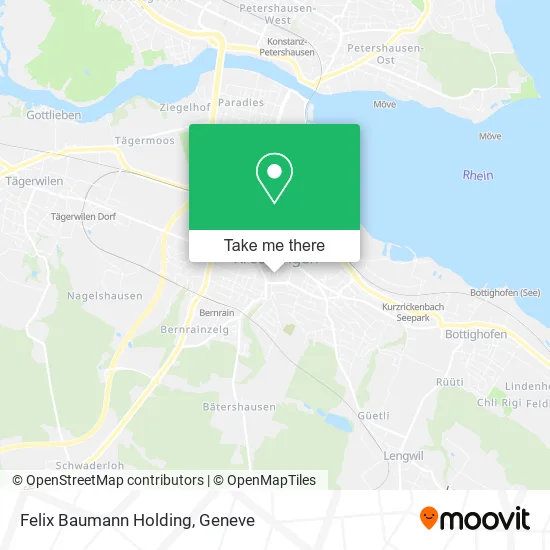 Felix Baumann Holding map