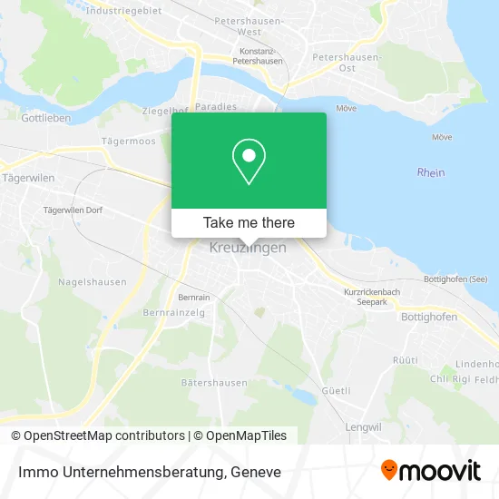 Immo Unternehmensberatung map