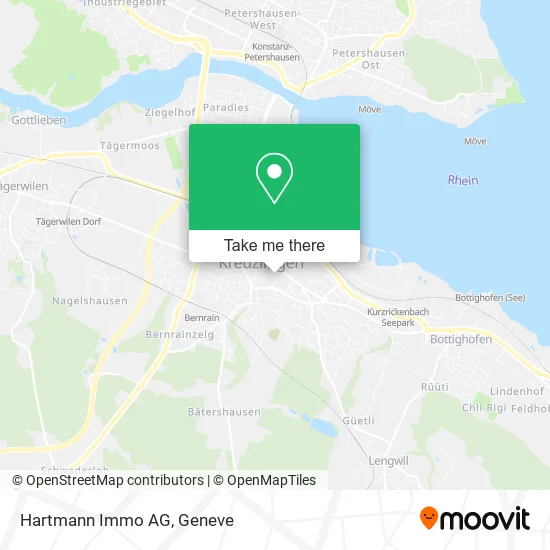 Hartmann Immo AG map