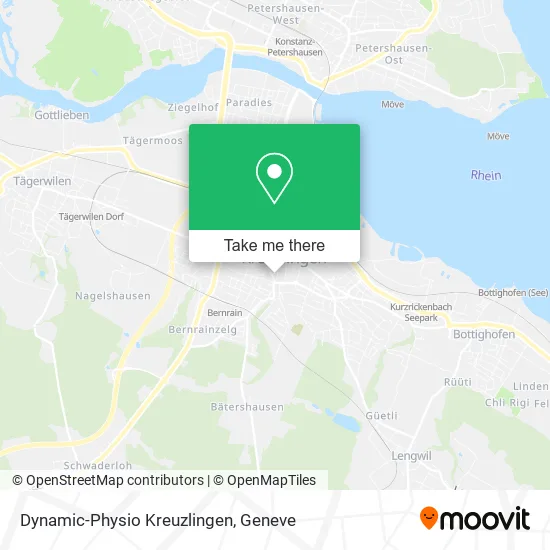 Dynamic-Physio Kreuzlingen map