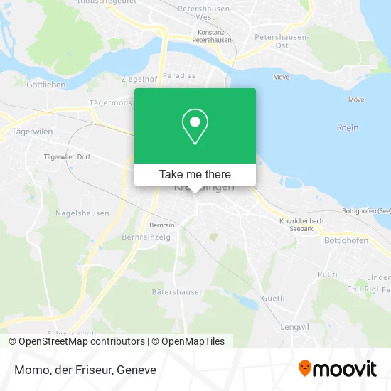 Momo, der Friseur map