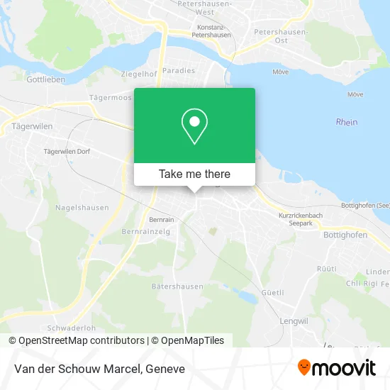Van der Schouw Marcel map