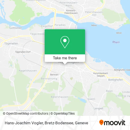 Hans-Joachim Vogler, Bretz-Bodensee map