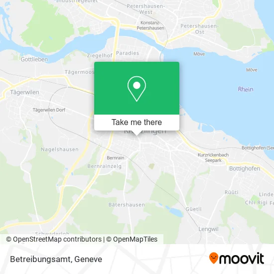 Betreibungsamt map