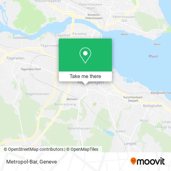Metropol-Bar map