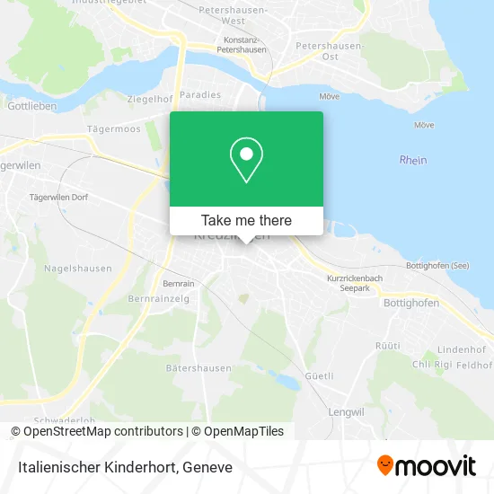 Italienischer Kinderhort map