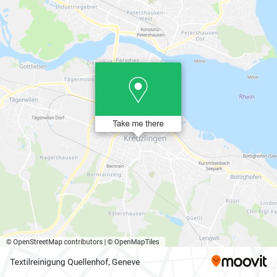 Textilreinigung Quellenhof map