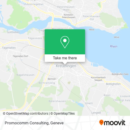 Promocomm Consulting map