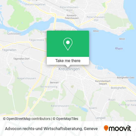 Advocon rechts-und Wirtschaftsberatung map