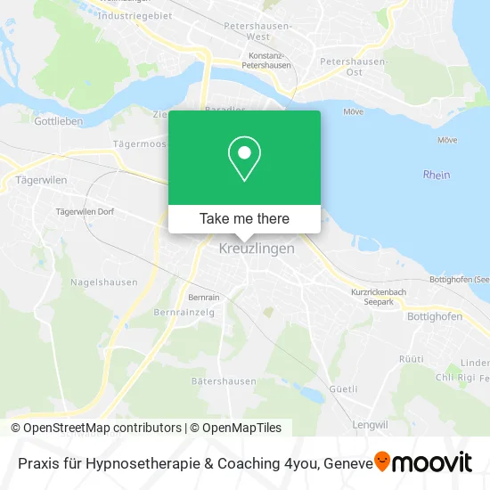 Praxis für Hypnosetherapie & Coaching 4you map
