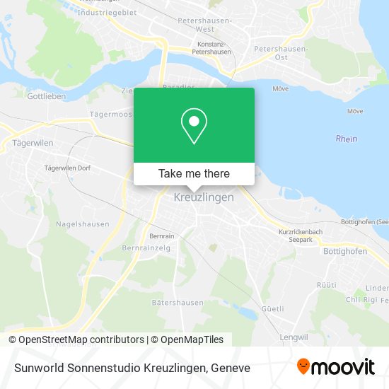 Sunworld Sonnenstudio Kreuzlingen map