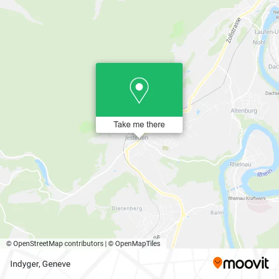 Indyger map
