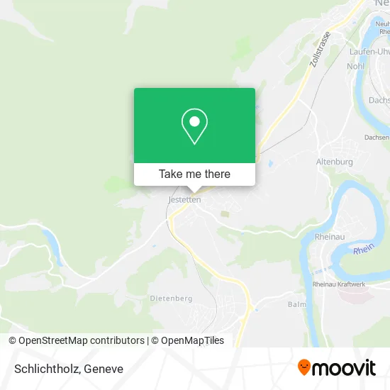 Schlichtholz map