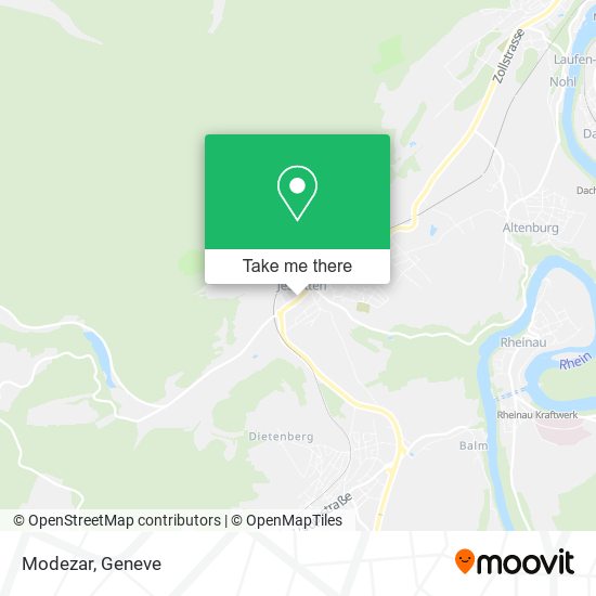 Modezar map