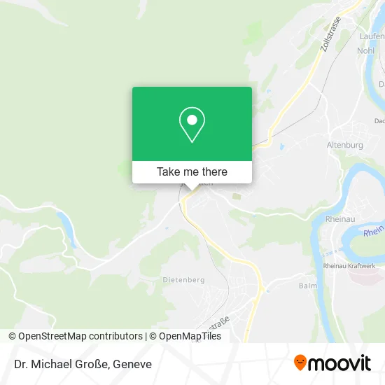 Dr. Michael Große map