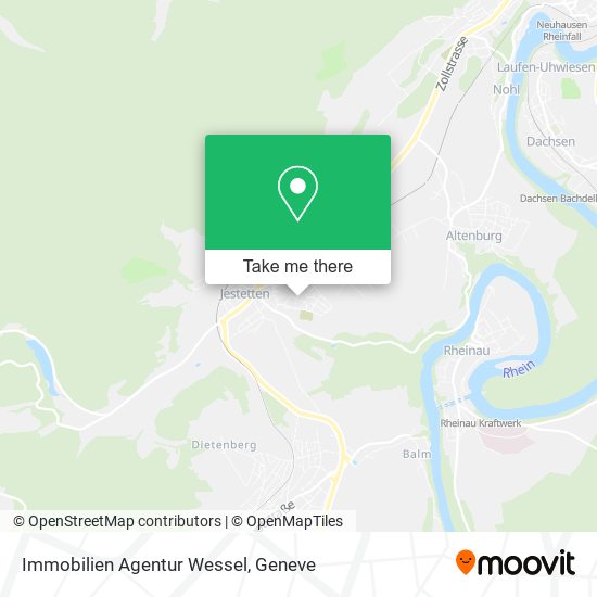 Immobilien Agentur Wessel map