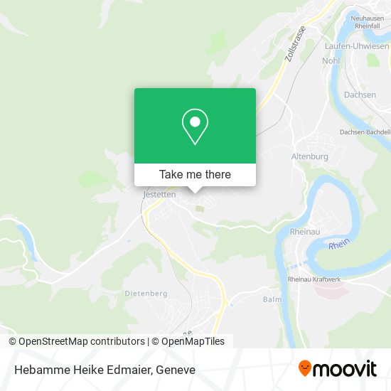 Hebamme Heike Edmaier map