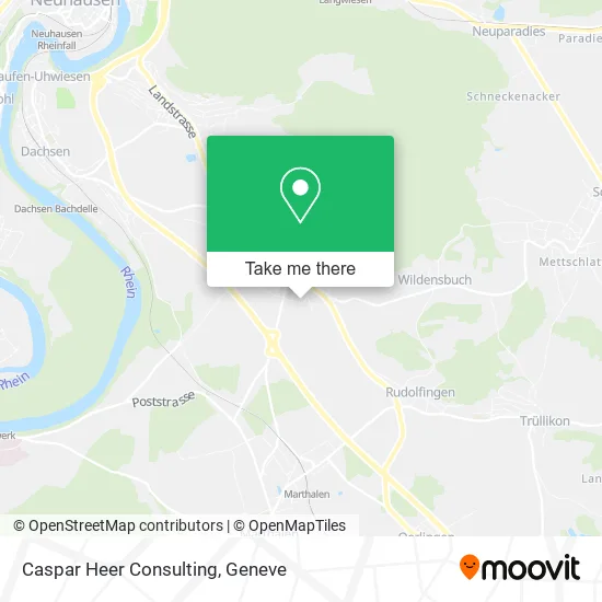 Caspar Heer Consulting map