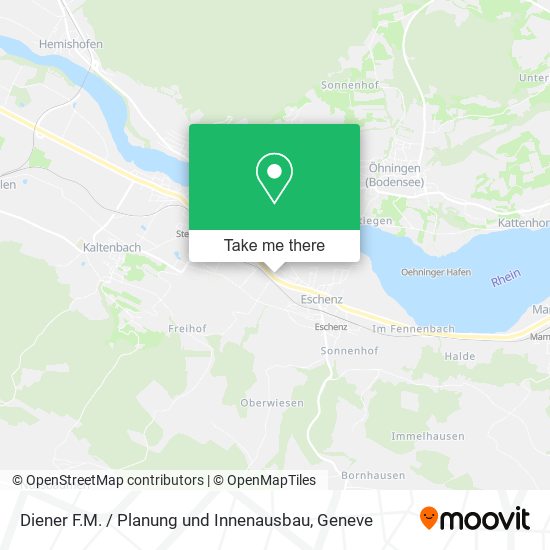 Diener F.M. / Planung und Innenausbau map