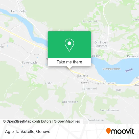 Agip Tankstelle map