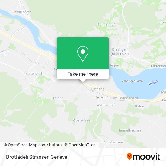 Brotlädeli Strasser map