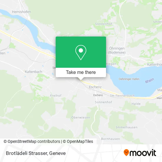 Brotlädeli Strasser map