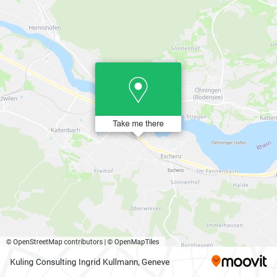 Kuling Consulting Ingrid Kullmann map