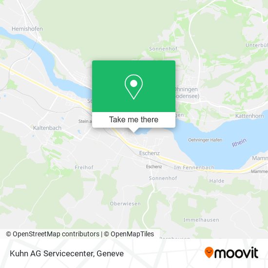 Kuhn AG Servicecenter map