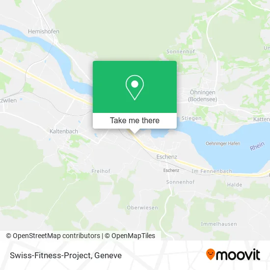 Swiss-Fitness-Project map