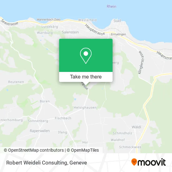 Robert Weideli Consulting map