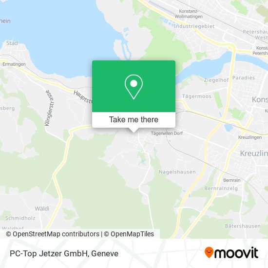 PC-Top Jetzer GmbH map