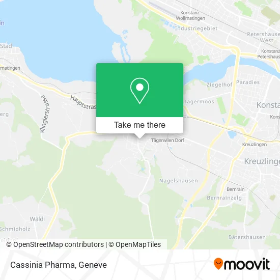Cassinia Pharma map