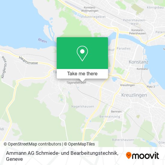 Ammann AG Schmiede- und Bearbeitungstechnik map