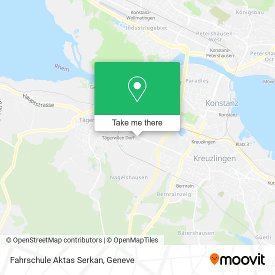 Fahrschule Aktas Serkan map