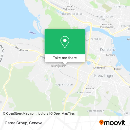 Gama Group map