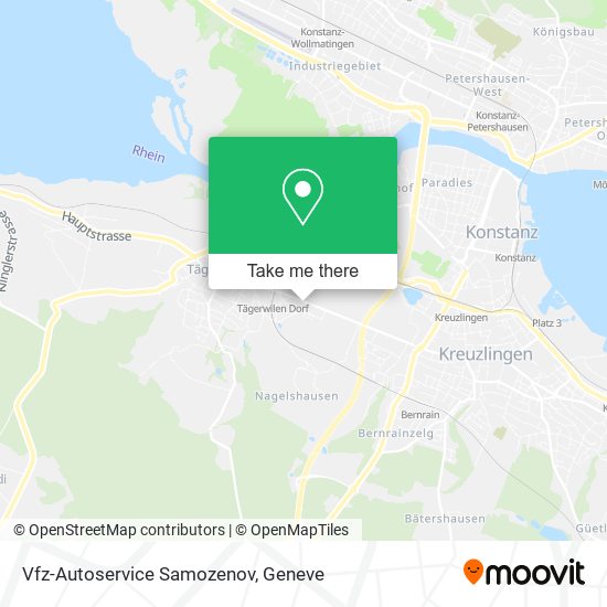 Vfz-Autoservice Samozenov map