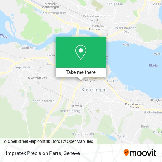 Impratex Precision Parts map