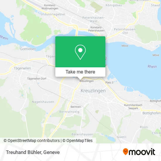Treuhand Bühler map
