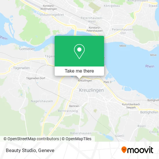 Beauty Studio map