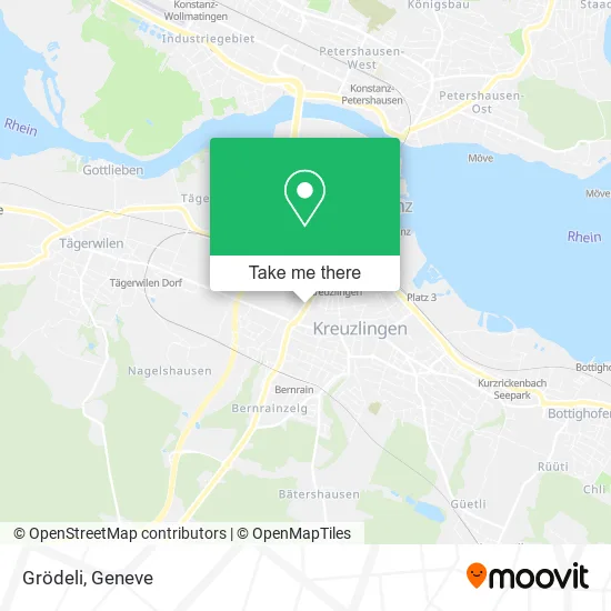 Grödeli map