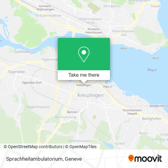 Sprachheilambulatorium map