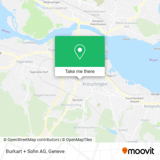 Burkart + Sohn AG map