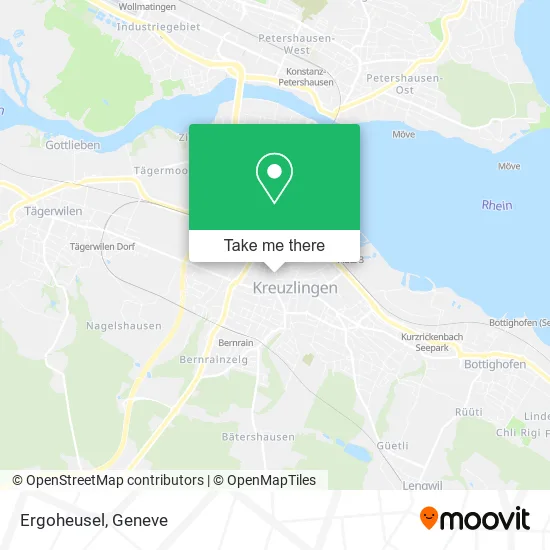 Ergoheusel map