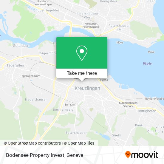 Bodensee Property Invest map