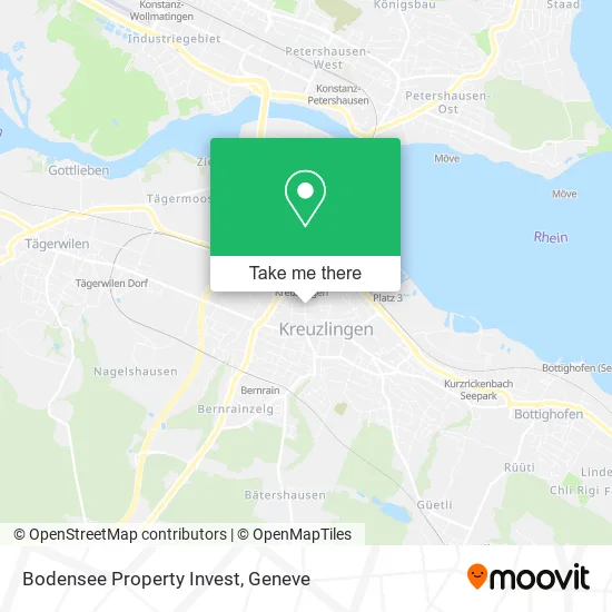 Bodensee Property Invest map
