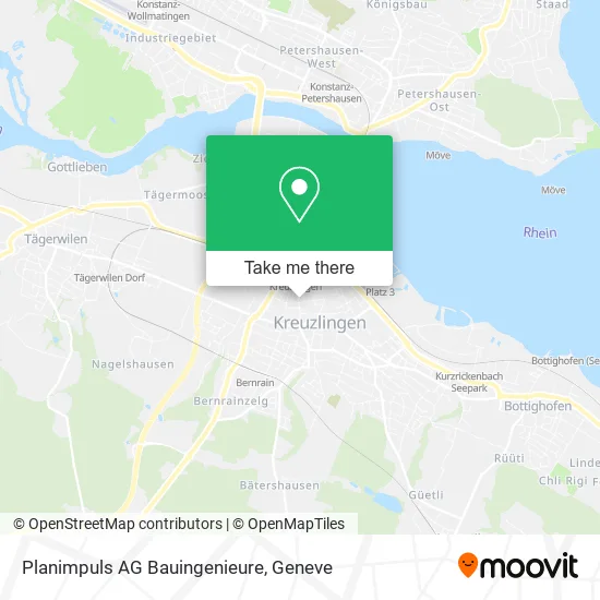 Planimpuls AG Bauingenieure map