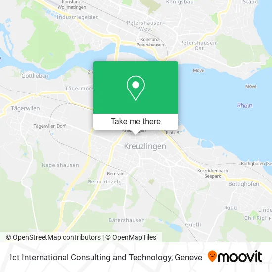 Ict International Consulting and Technology map