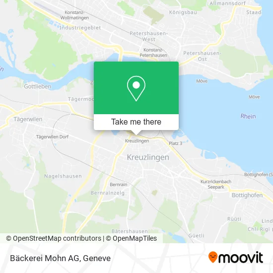 Bäckerei Mohn AG map