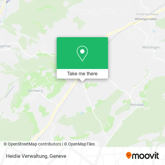 Heidie Verwaltung map