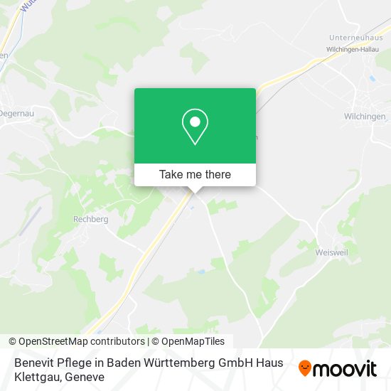 Benevit Pflege in Baden Württemberg GmbH Haus Klettgau map